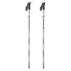 KORAMAN 1pair Carbon Fiber Collapsible Hiking Trekking Walking Pole Sticks; Lightweight Folding Quick-Lock System With Carrying Bags