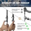 Adjustable Walking Hiking Sticks for Outdoor Trekking