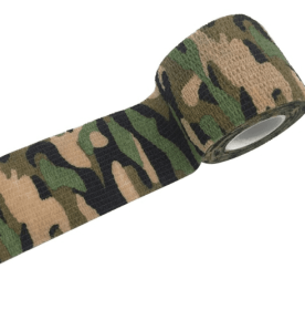 Camouflage Non-woven Elastic Bandage (Self-adhesive) (Option: 8style-5cm-1pc)