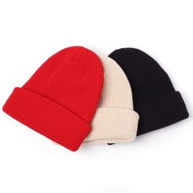 2021 Winter Hats for Woman New Beanies Knitted Solid Cute Hat Girls Autumn Female Beanie Caps Warmer Bonnet Ladies Casual Cap (Color: 3 Hats Random color)