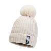 Winter Hats for Woman Thicker Beanies Chenille Ball Knitted Cap Girls Autumn Beanie Hats Fleece-lined Warmer Bonnet Casual Cap