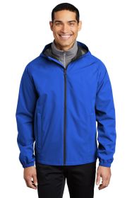 Port Authority Essential Rain Jacket J407 (Color: True Royal, size: 2XL)