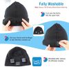 Soft Wireless Beanie Headphone Hat Wireless V4.2 Noise Cancellation Stereo Earphones Cap