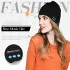 BT Beanie Hat With Wireless Musical Earphone; Winter Outdoor Sport Stereo Music Hat Warm Fashion Cap With Speaker Mic For Teen Young Boys Girls Women