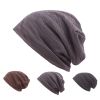 Adult Beanies Cap Autumn Casual Cotton Soft Warm Hat