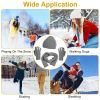 Winter Knitted Hat Scarf Gloves 3Pcs Winter Warm Beanie and Touch Screen Gloves Long Neck Scarf Set Knit Beanie Skull Cap Neck Warmer Anti-Slip Mitten