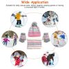 Winter Kids Knitted Hat Scarf Gloves 3Pcs Boys Girls Winter Warm Beanie Hat and Glove Scarf Set Beanie Neck Warmer Mittens for 4-7-Year-Old Kids