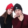 Unisex Bluetooth Beanie Hat with Light;  Built-in Speaker Mic;  Headlamp Cap with Headphones;  Tech Gift for Men Women