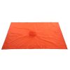 Multi-Usage Lightweight Hooded Rain Poncho Picnic Mat Blanket Sun Shelter